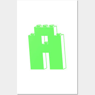 THE LETTER A, Customize My Minifig Posters and Art